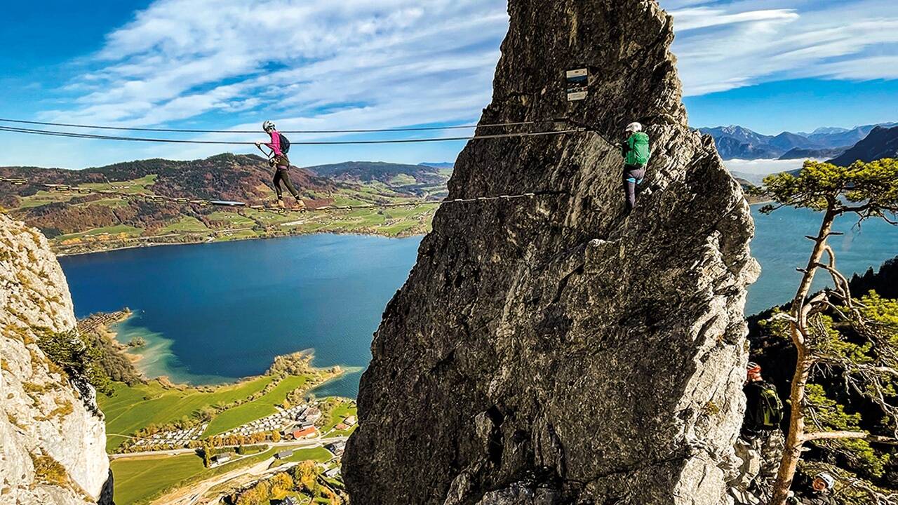 Allzu viel Höhenangst sollte man für die Tour nicht haben. 