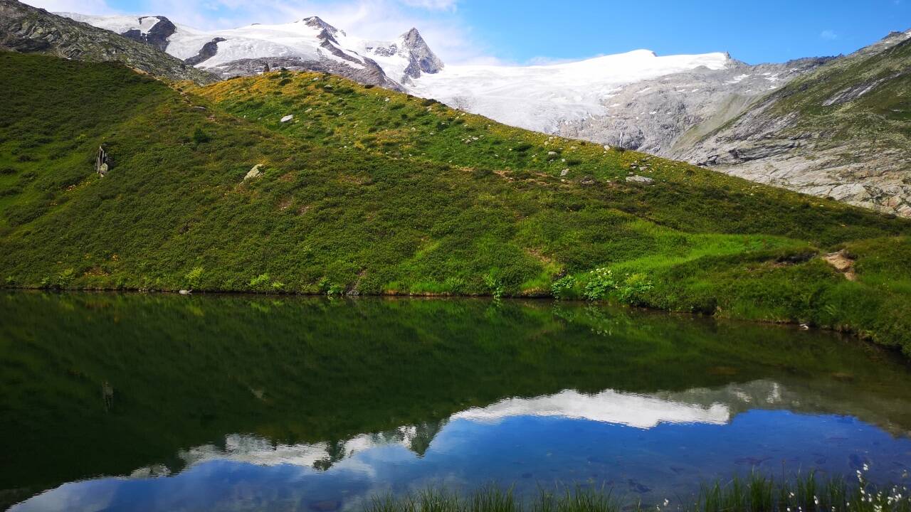 Das Schlatenkees im Nationalpark Hohe Tauern ist in den vergangenen 150 Jahren kontinuierlich zurückgegangen. 