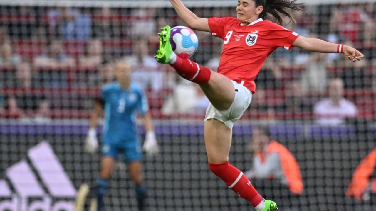 Die Salzburgerin Sarah Zadrazil setzte in der Offensive Akzente.  Die Salzburgerin Sarah Zadrazil setzte in der Offensive Akzente.
