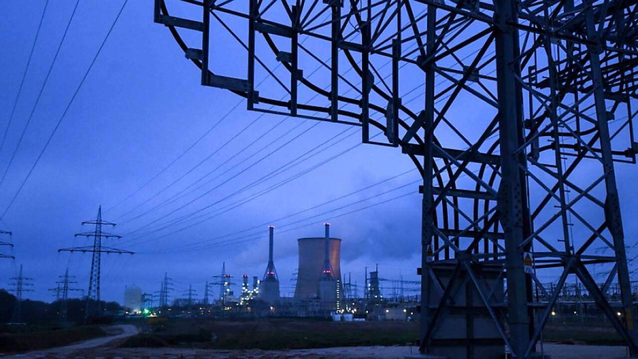Ein Gaskraftwerk in Deutschland  Ein Gaskraftwerk in Deutschland