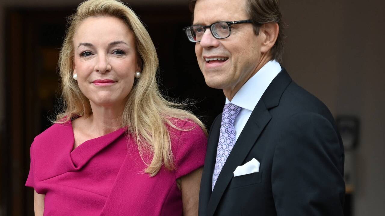 Kristina Hammer mit Ehemann Christoph im Rahmen der Eröffnung der Salzburger Festspiele  Kristina Hammer mit Ehemann Christoph im Rahmen der Eröffnung der Salzburger Festspiele