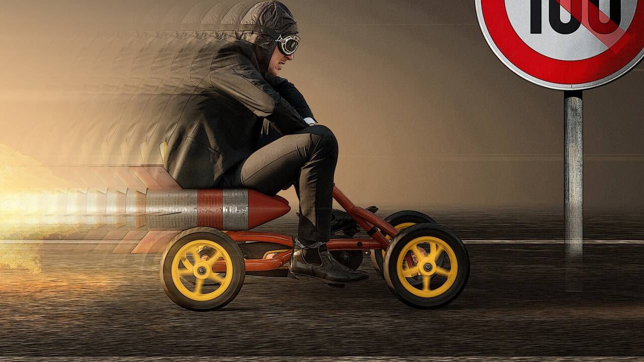 Was passiert, wenn der Urinstinkt Vollgas gibt. Was passiert, wenn der Urinstinkt Vollgas gibt.