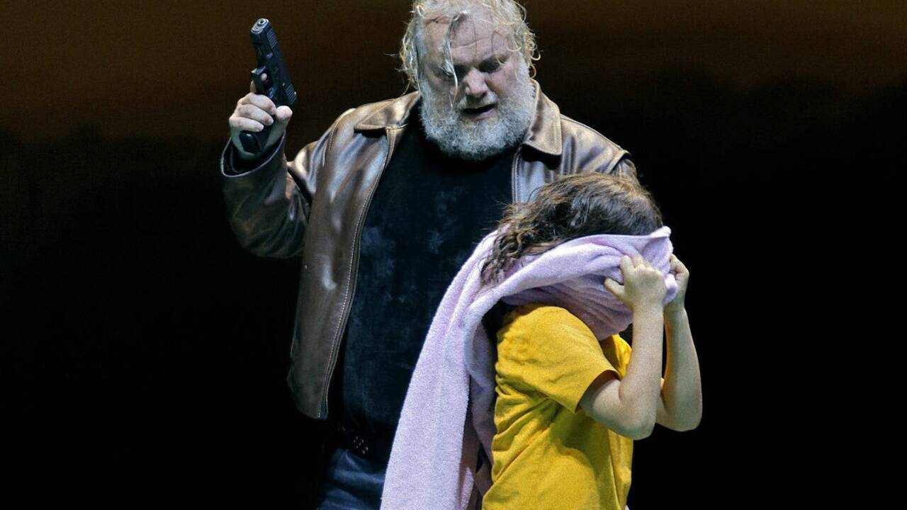  Wagners „Rheingold“ bei den Bayreuther Festspielen.  