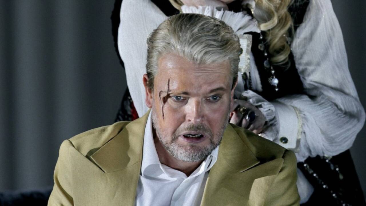 Tomasz Konieczny vor seinem Bühnenunfall als Wotan 