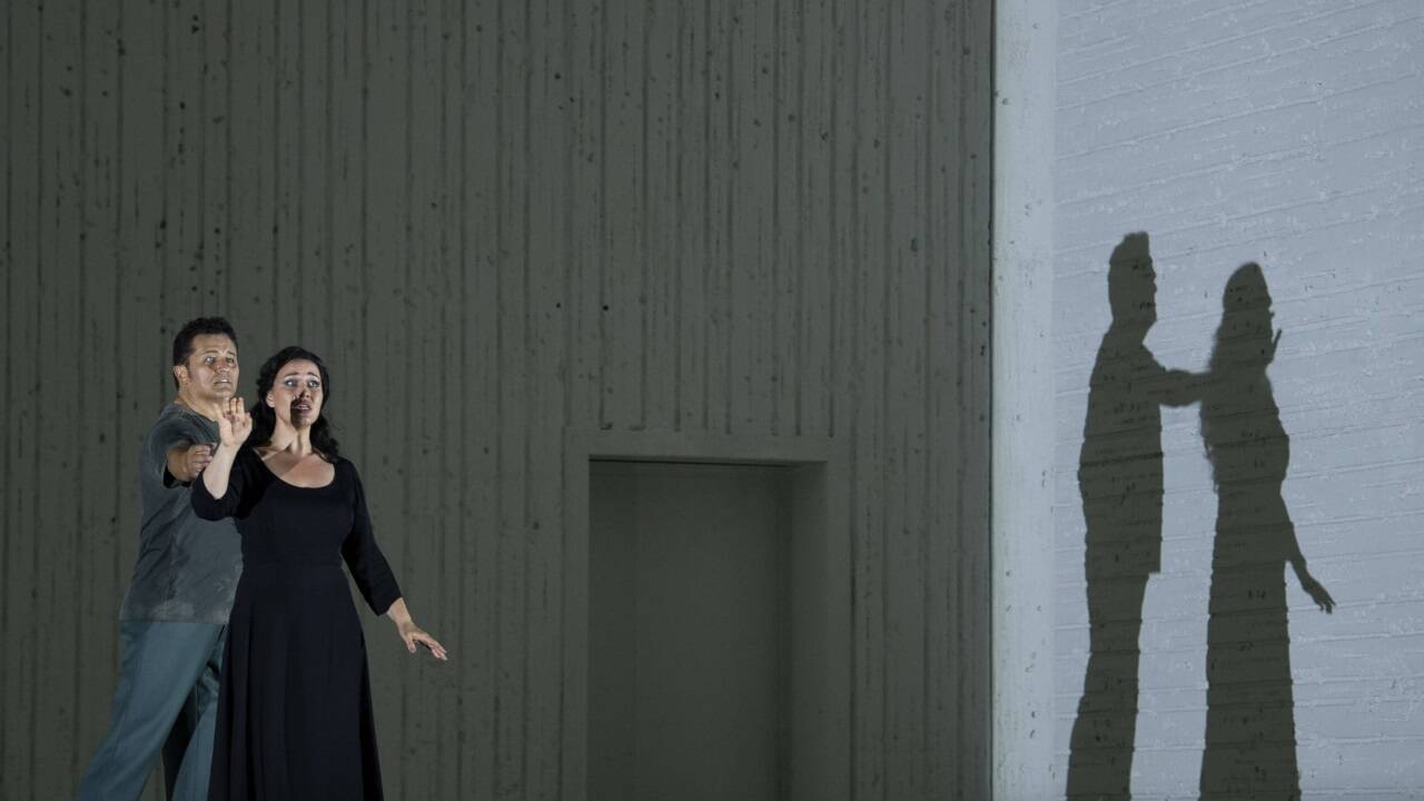 Piotr Beczała (Radamès), Elena Stikhina (Aida) 