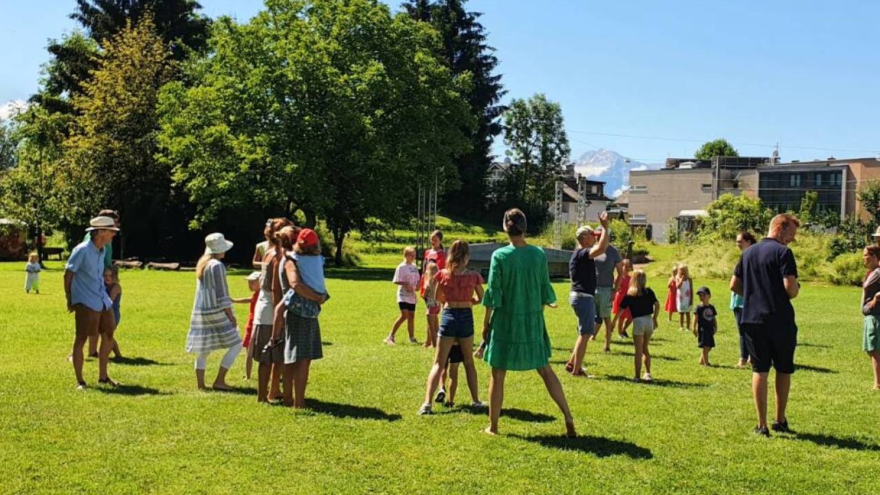 Kennenlernen in der „Insel“: Hier soll ab Herbst die „Kreativwerkstatt“ eröffnen. Ab dem Schuljahr 2023/24 soll daraus eine neue freie Schule in Salzburg werden. 