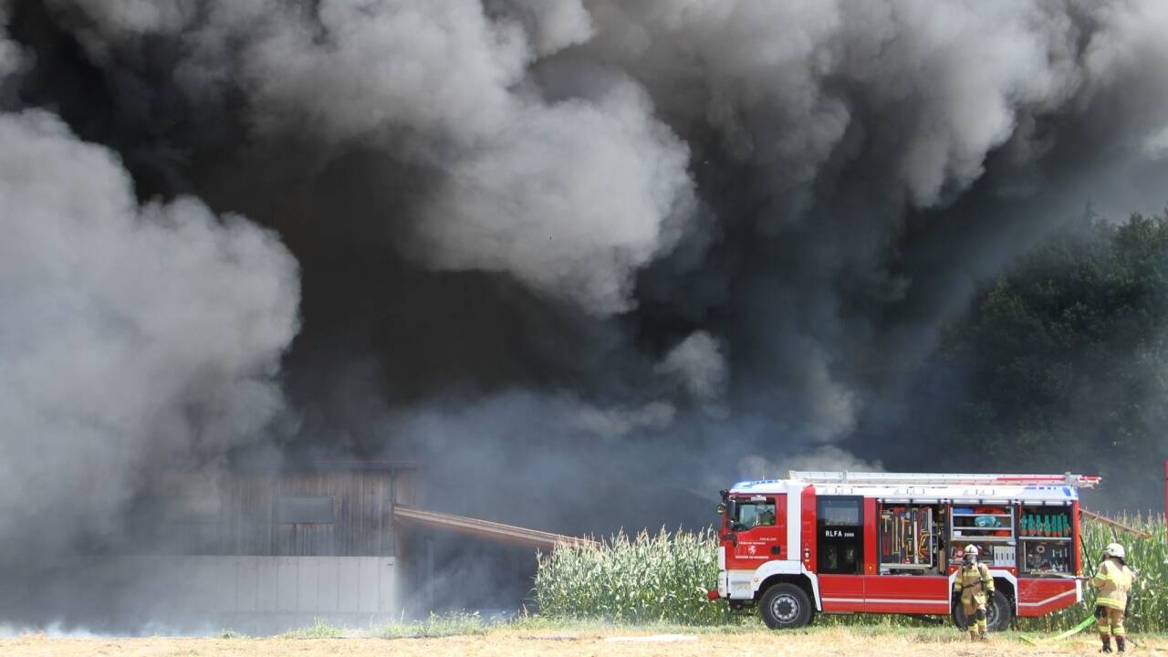 Die Maschinenhalle wurde völlig zerstört. 