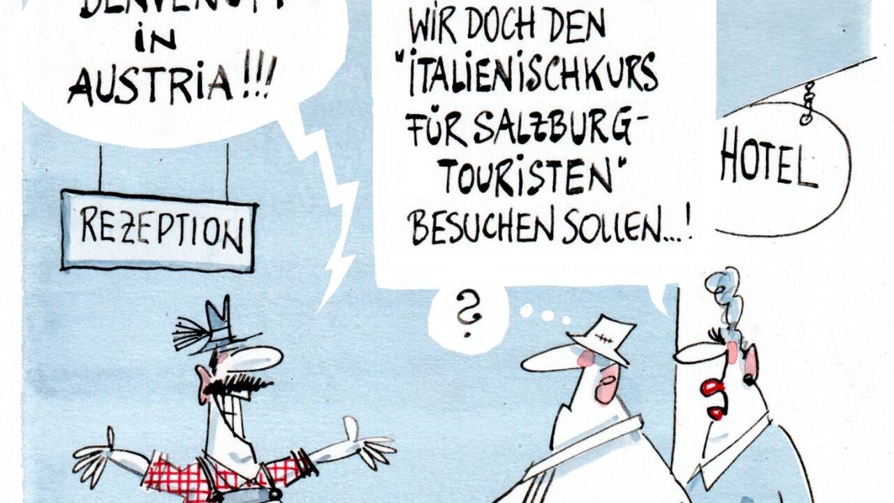Touristische Sprachverwirrung . . .www.sn.at/wizany 