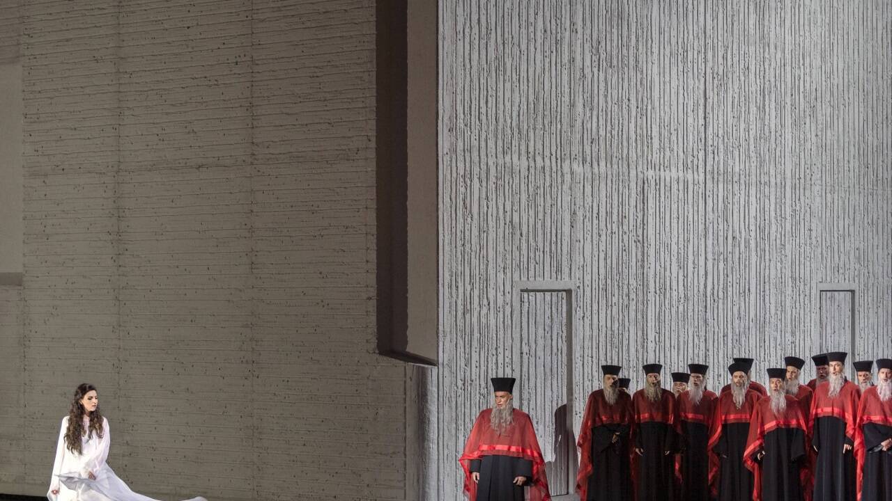 Ève-Maud Hubeaux (Amneris), Konzertvereinigung Wiener Staatsopernchor 
