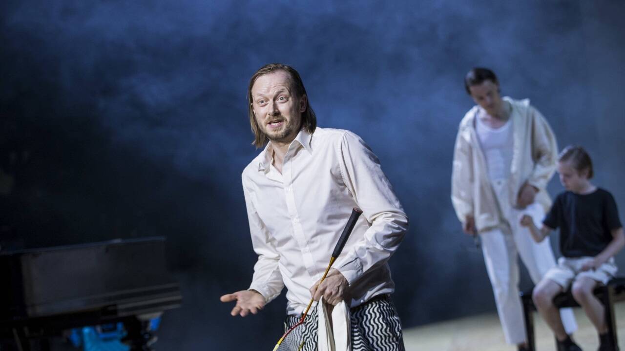 Stefan Stern (Menelaos / Pylades) in „Iphigenia“ bei den Salzburger Festspielen. 