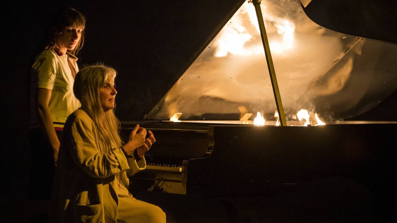 Oda Thormeyer (Iphigenia), Rosa Thormeyer (Iphigenia) bei den Salzburger Festspielen. 