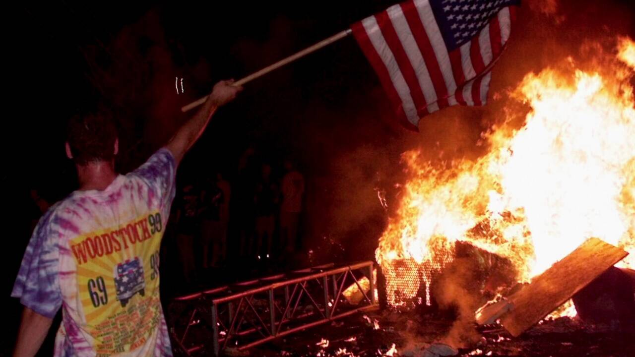 Beim Woodstock ’99 lief einiges schief. 