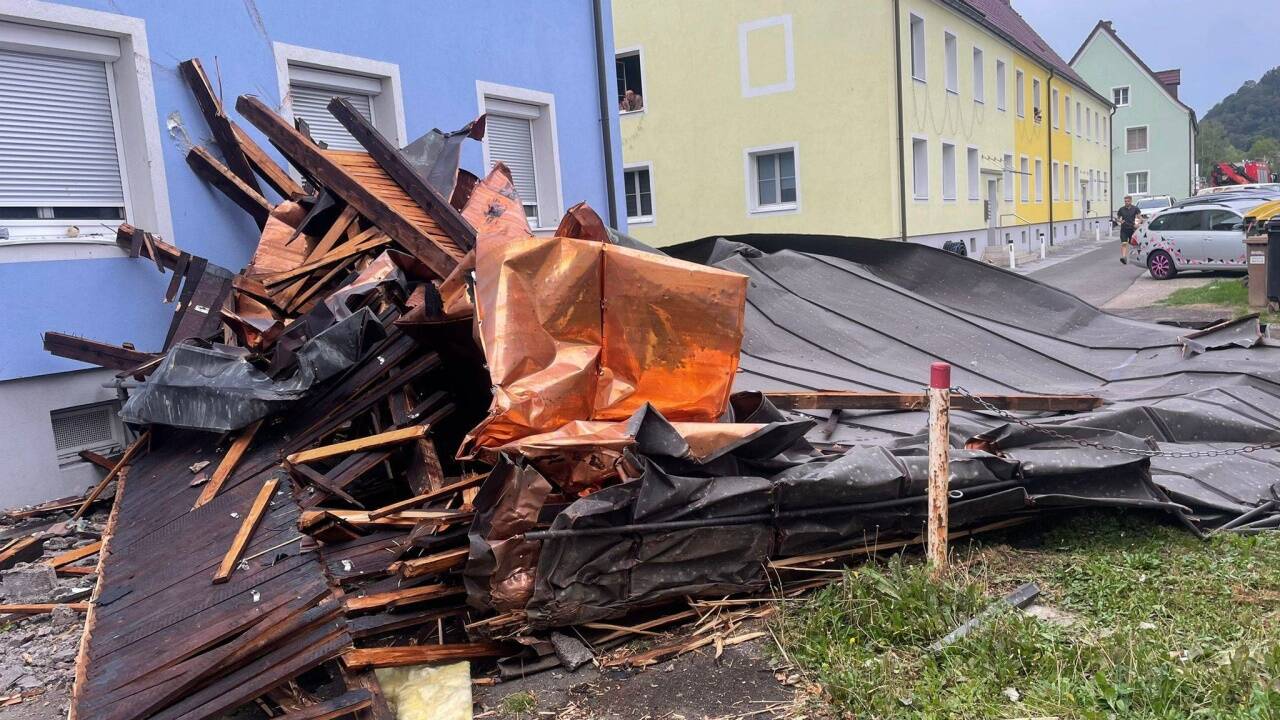 Schwere Schäden gab es auch in der Region Kapfenberg/Diemlach.  