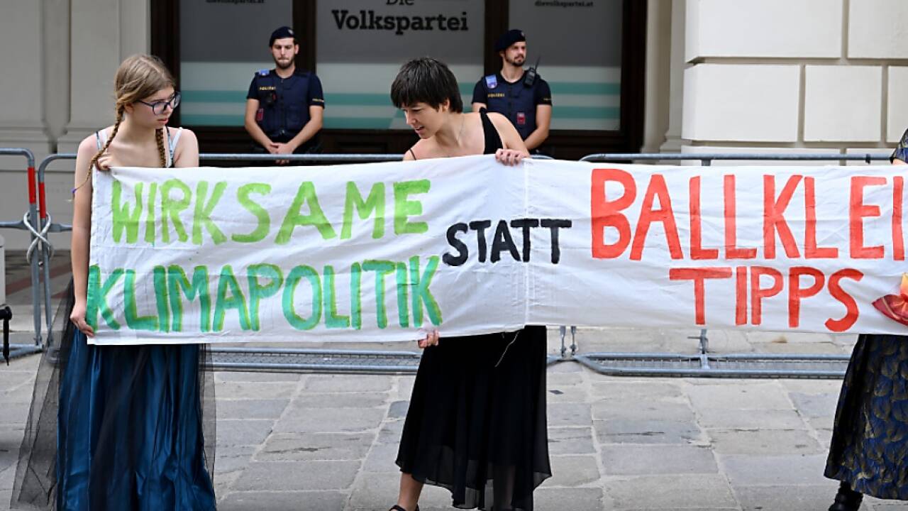 Vorwurf die Volkspartei blockiere den Klimaschutz 