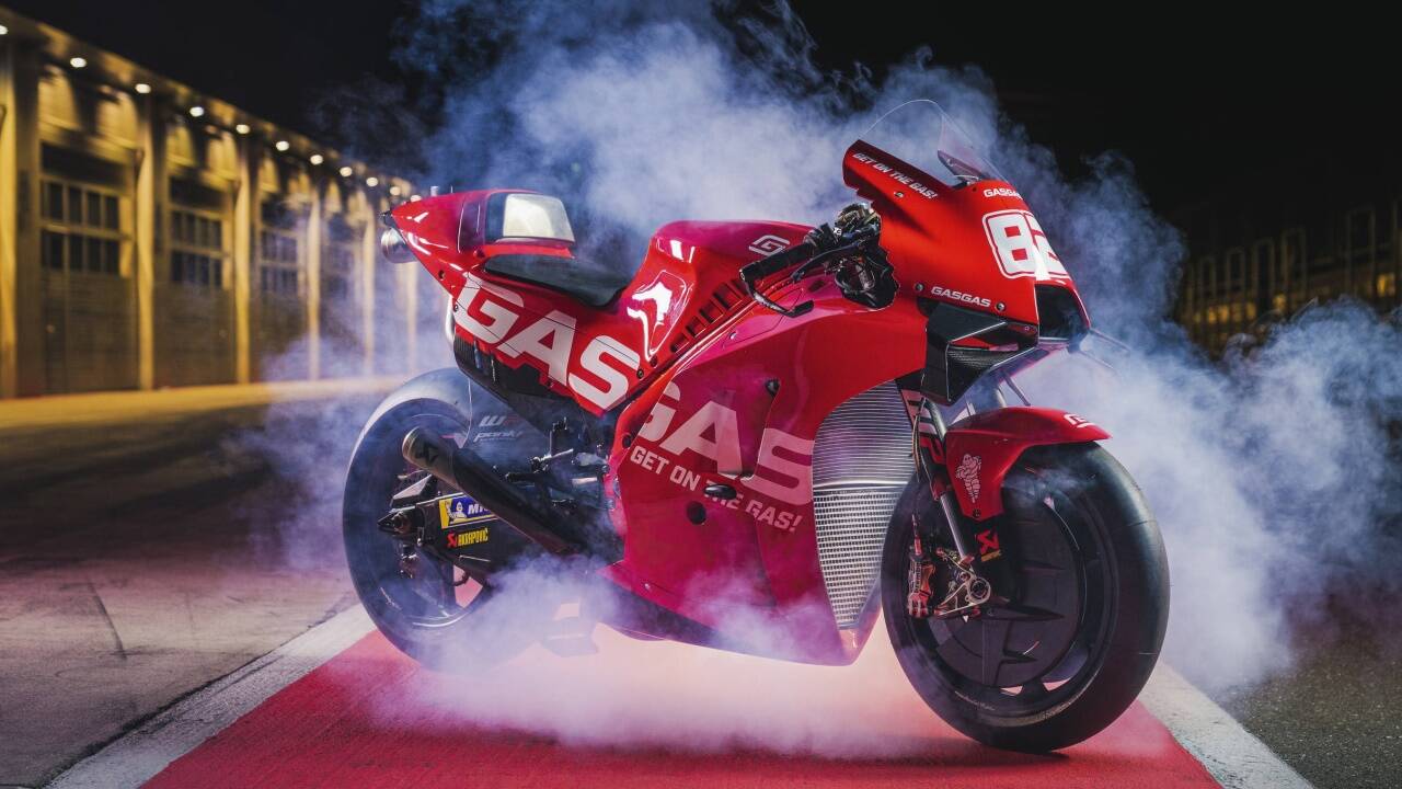 Die roten Motorräder von GasGas sollen ab 2023 auch in der MotoGP für Furore sorgen. 