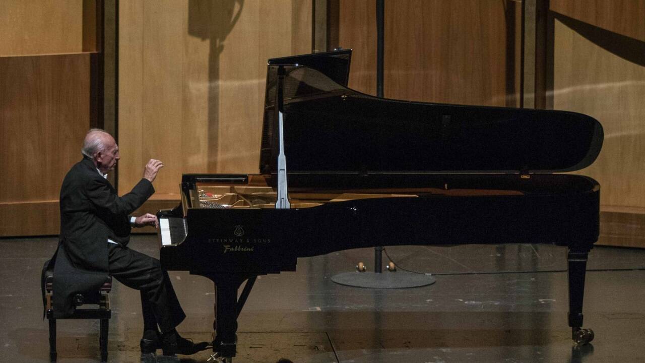 Maurizio Polllini in einer Aufnahme aus dem Großen Festspielhaus 2019. 