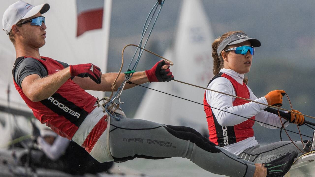 Sebastian Slivon und Rosa Donner harmonierten am Boot fast perfekt. 