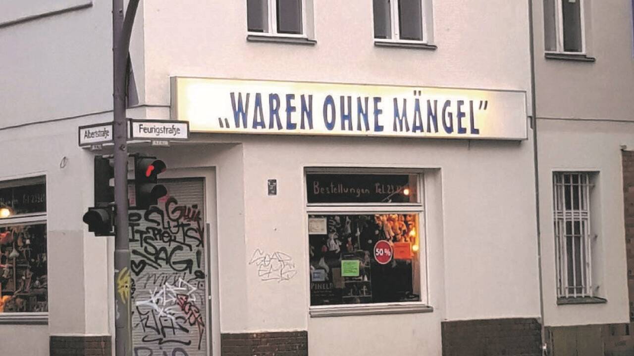 Ein „vertrauenswürdiges“ Geschäft. 