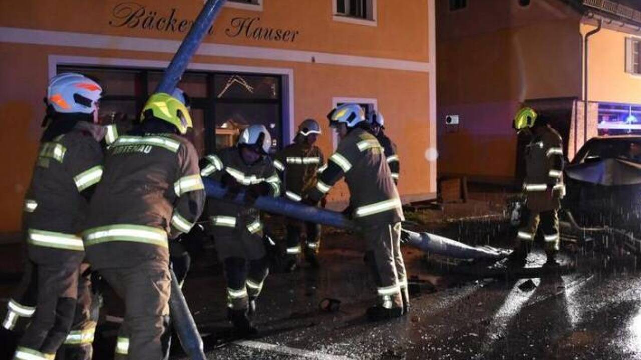 Die Freiwillige Feuerwehr Abtenau rückte aus. 