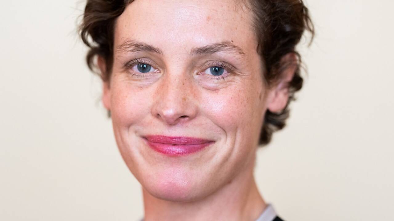 Katharina Lorenz spielt die Genia in 'Das weite Land' 