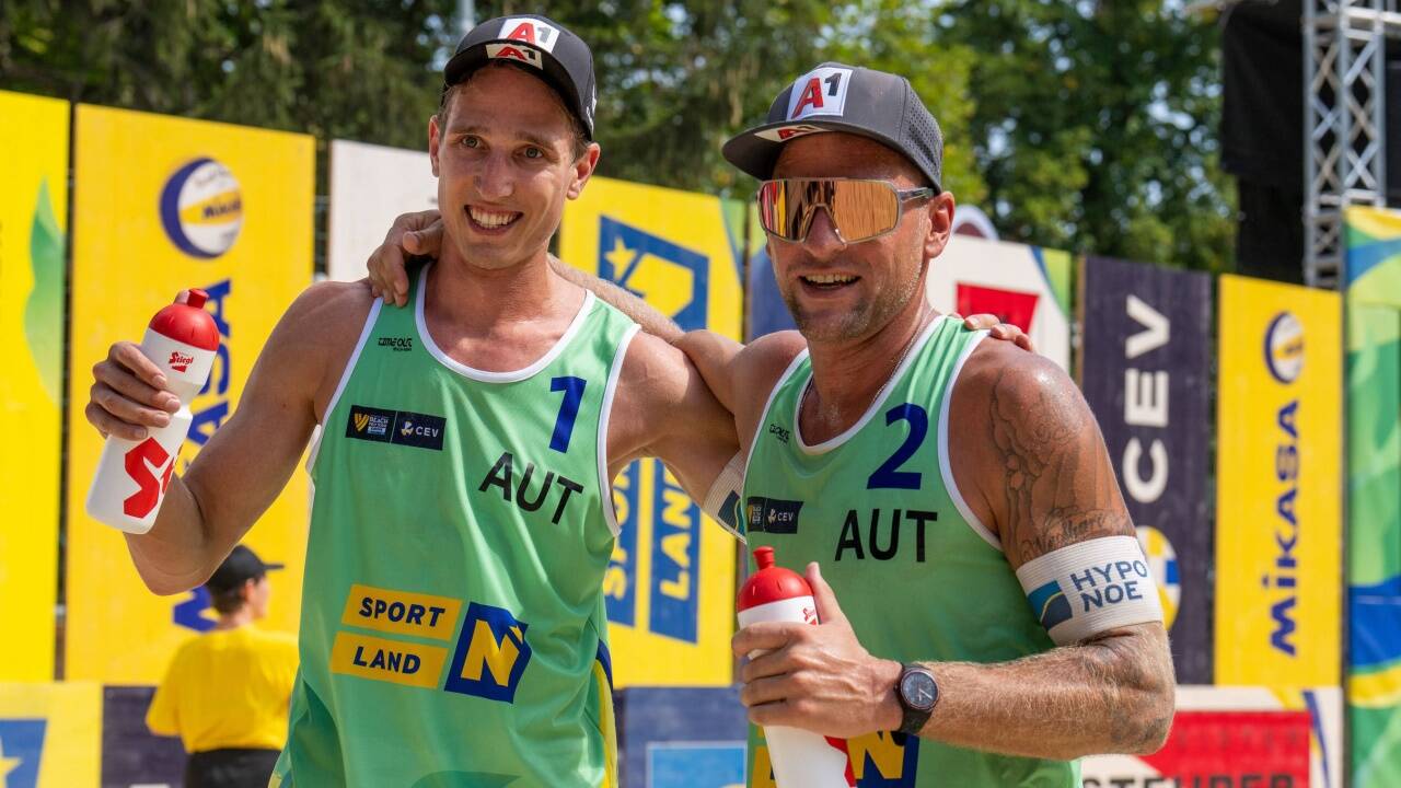 Julian Hörl (l.) und Alexander Horst.  