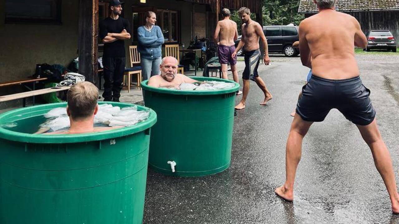 Keine Angst vor kaltem, klaren Wasser  Keine Angst vor kaltem, klaren Wasser