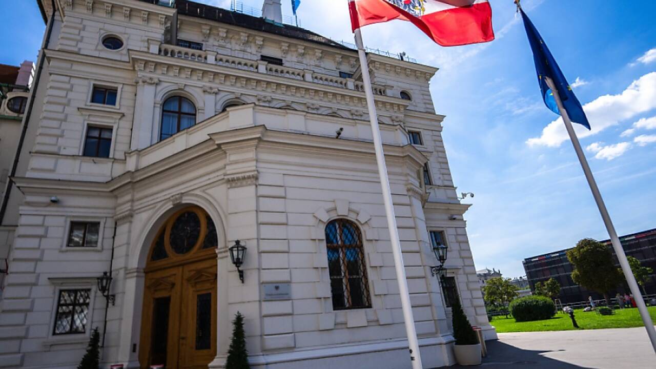 Die Präsidentschaftskanzlei in der Wiener Hofburg 
