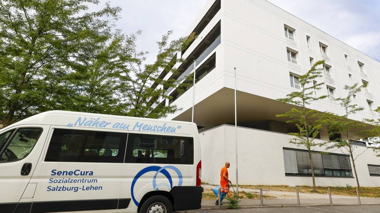 Das Senecura-Heim in Salzburg-Lehen. 63 Bewohnerinnen und Bewohner werden derzeit dort betreut.  