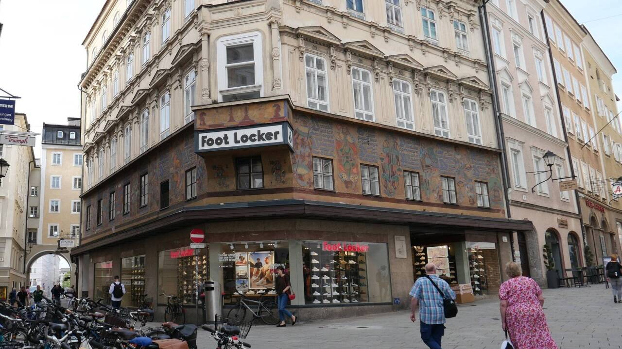 Die alte Andräkirche stand über Jahrhunderte an der Ecke Dreifaltigkeitsgasse/Linzer Gasse.  