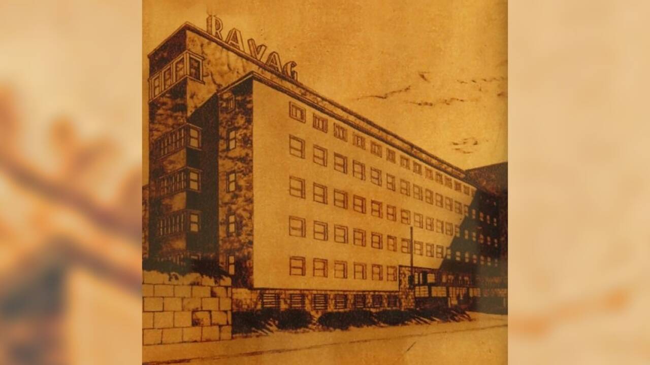 Vorentwurf von Schmid&Aichinger aus dem Jahr 1935. 