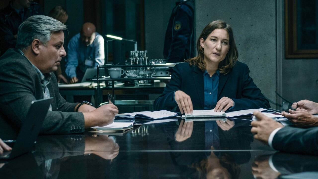 Leitet einen Krisenstab in Berlin: Frauke Michelsen (Marie Leuenberger). 