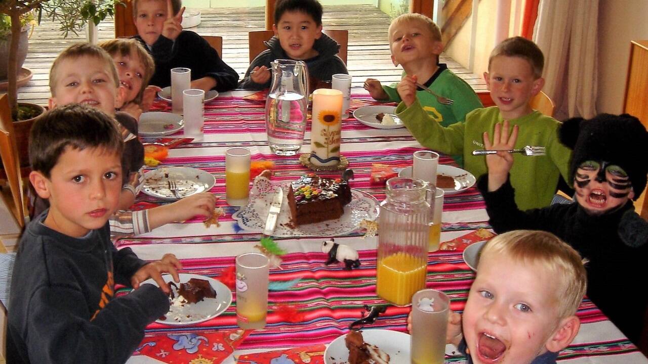 Immer wieder haben die drei Söhne der Familie hier mit ihren Freunden gefeiert. . . 