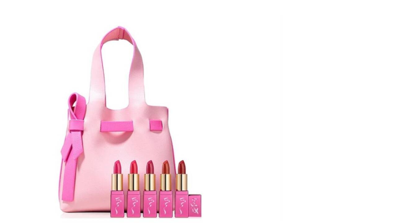 Pink Ribbon 2022: Mini-Lipstick-Kollektion von Estée Lauder. 