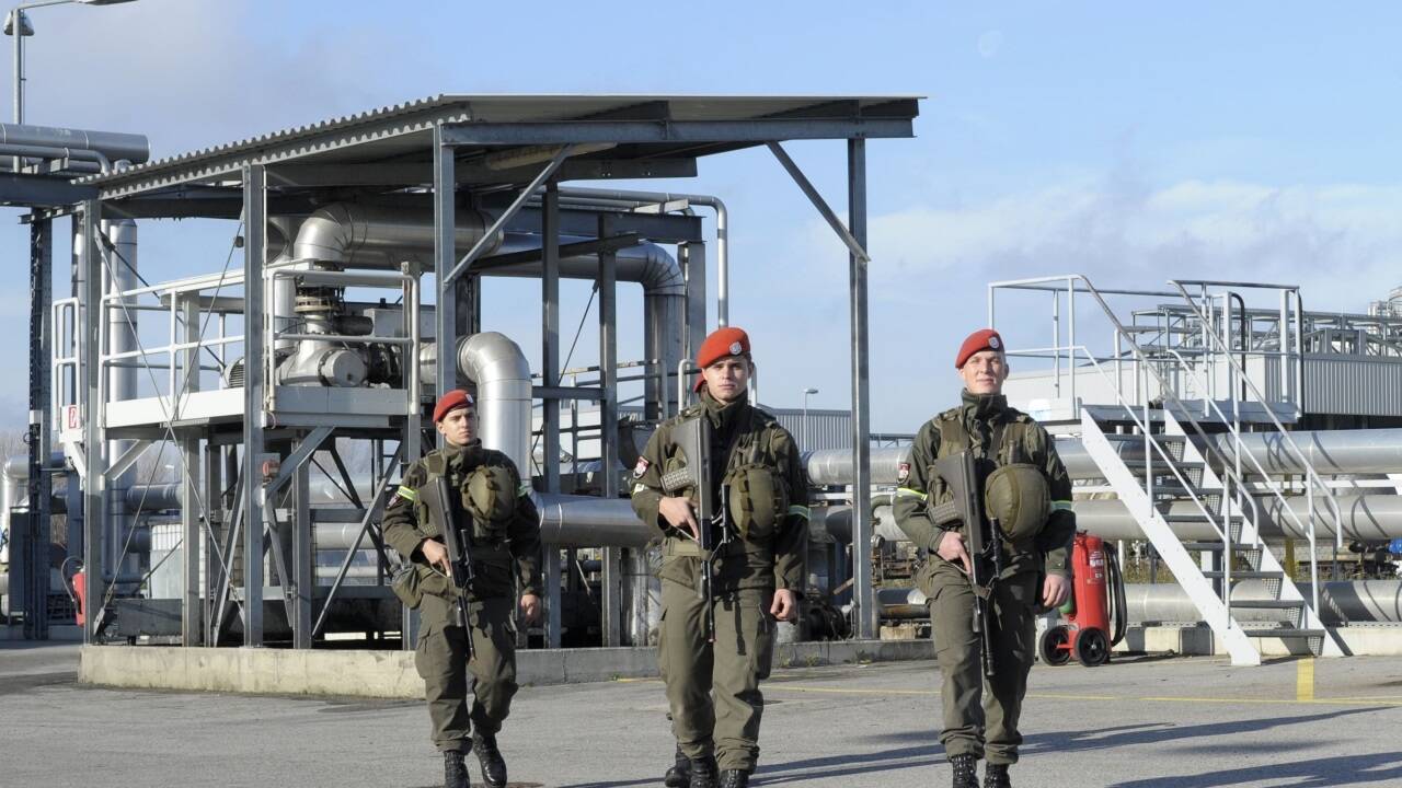Das Bundesheer übt den Umgang mit Energiekrisen.  Das Bundesheer übt den Umgang mit Energiekrisen.