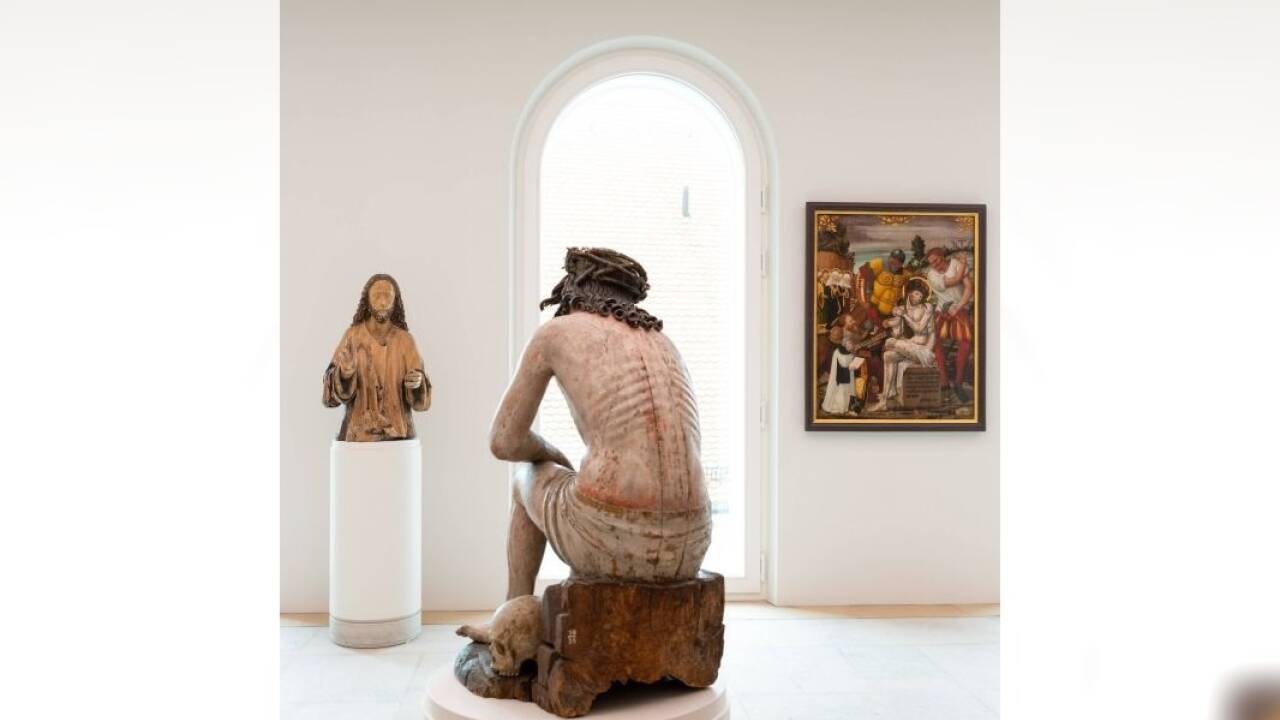„Christus bei der Rast“, um 1530 „Christus bei der Rast“, um 1530