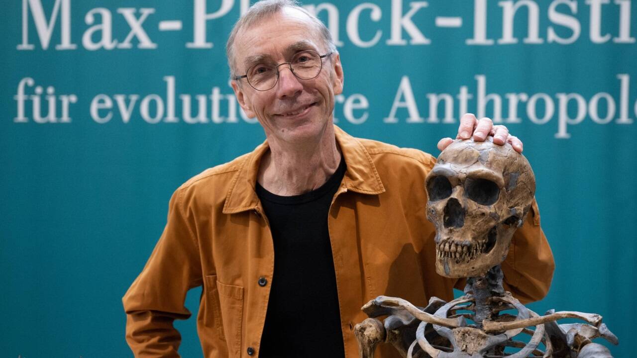Medizin-Nobelpreisträger Svante Pääbo. Medizin-Nobelpreisträger Svante Pääbo.