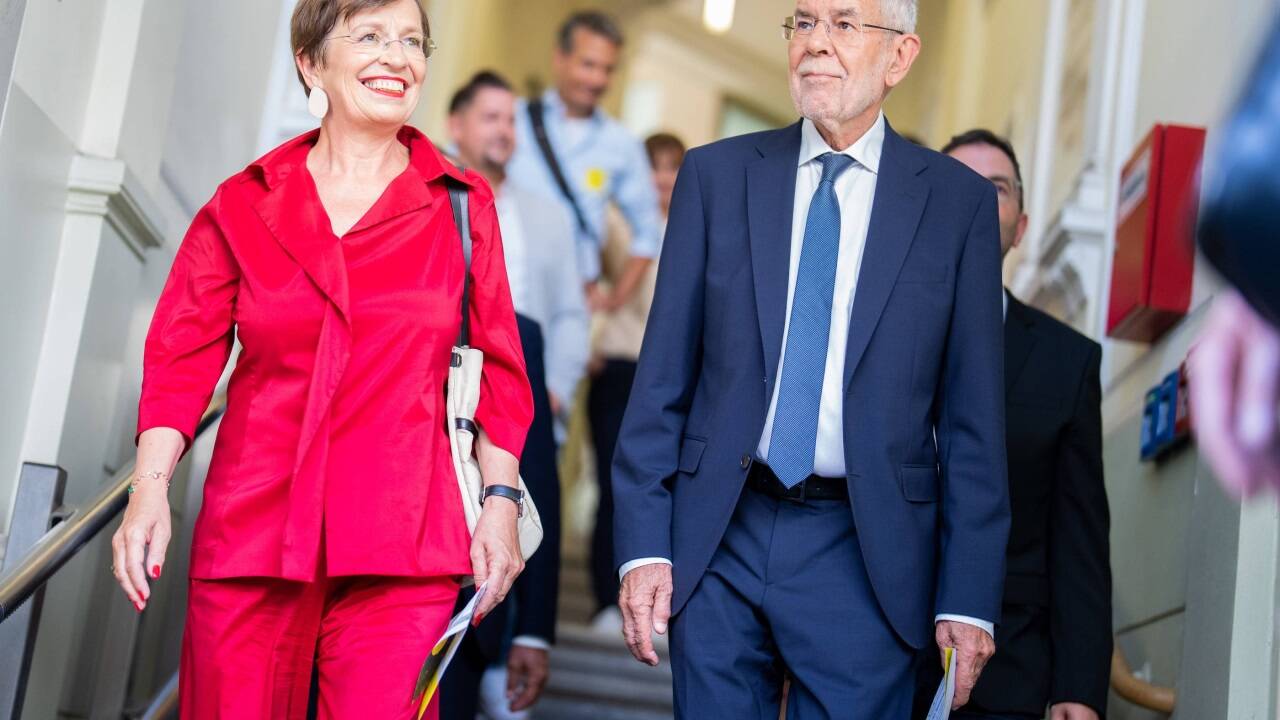 Doris Schmidauer und Alexander Van der Bellen sind seit Jahren ein eingespieltes Team.  