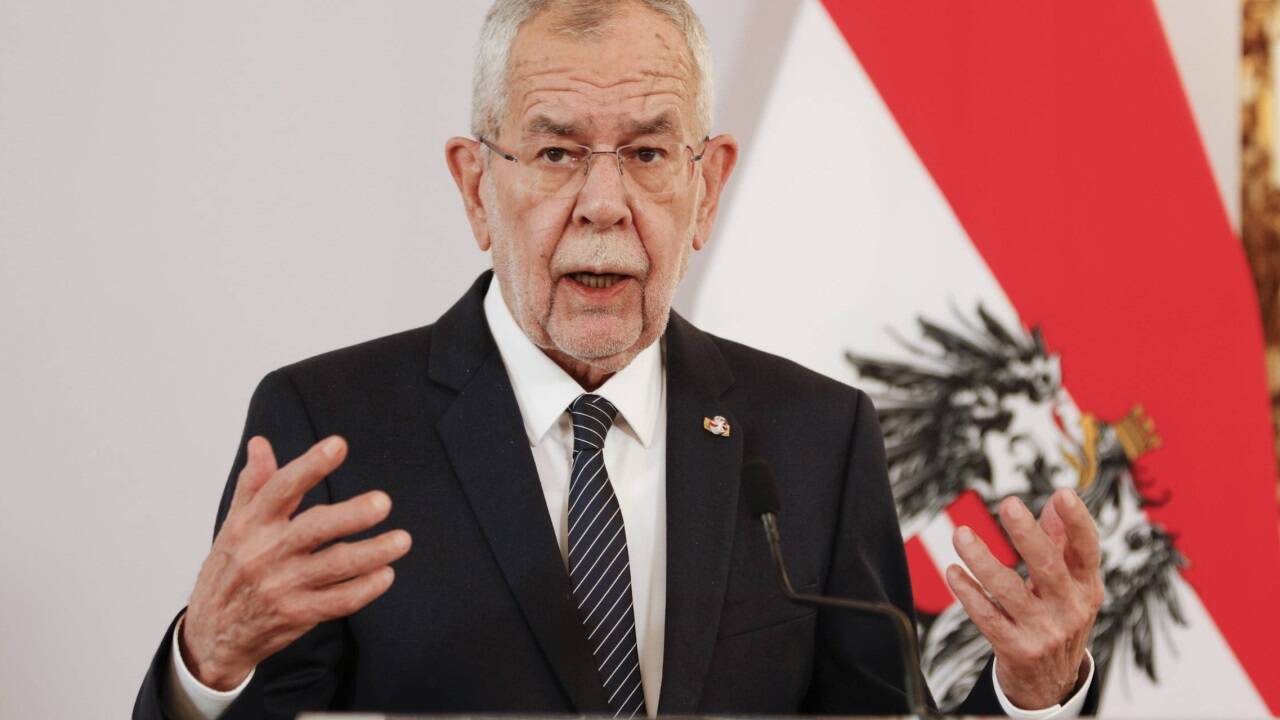 Amtsinhaber Alexander Van der Bellen. 