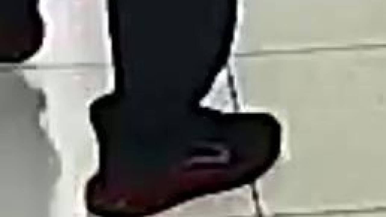 Der Täter trug diese Schuhe. 