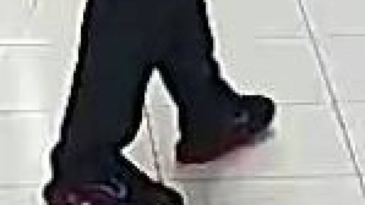 Der Täter trug diese Schuhe. 
