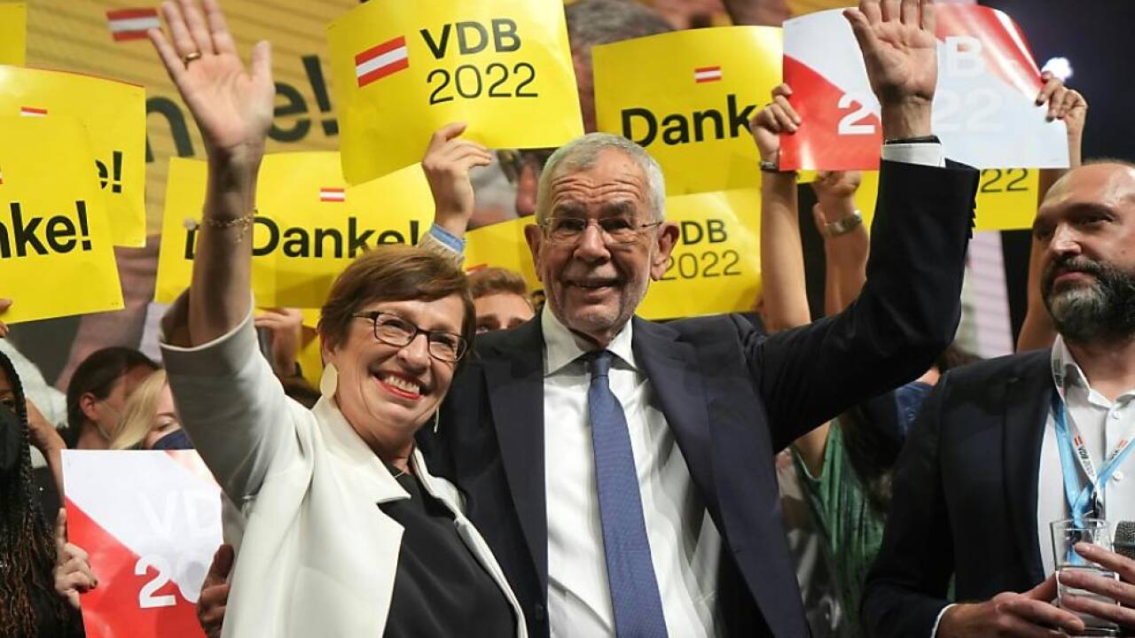Freude beim Wahlsieger 