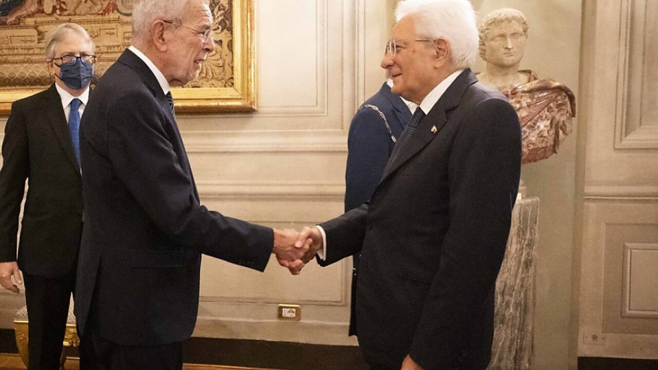 Van der Bellen hatte Mattarella inmitten des Wahlkampfs besucht 