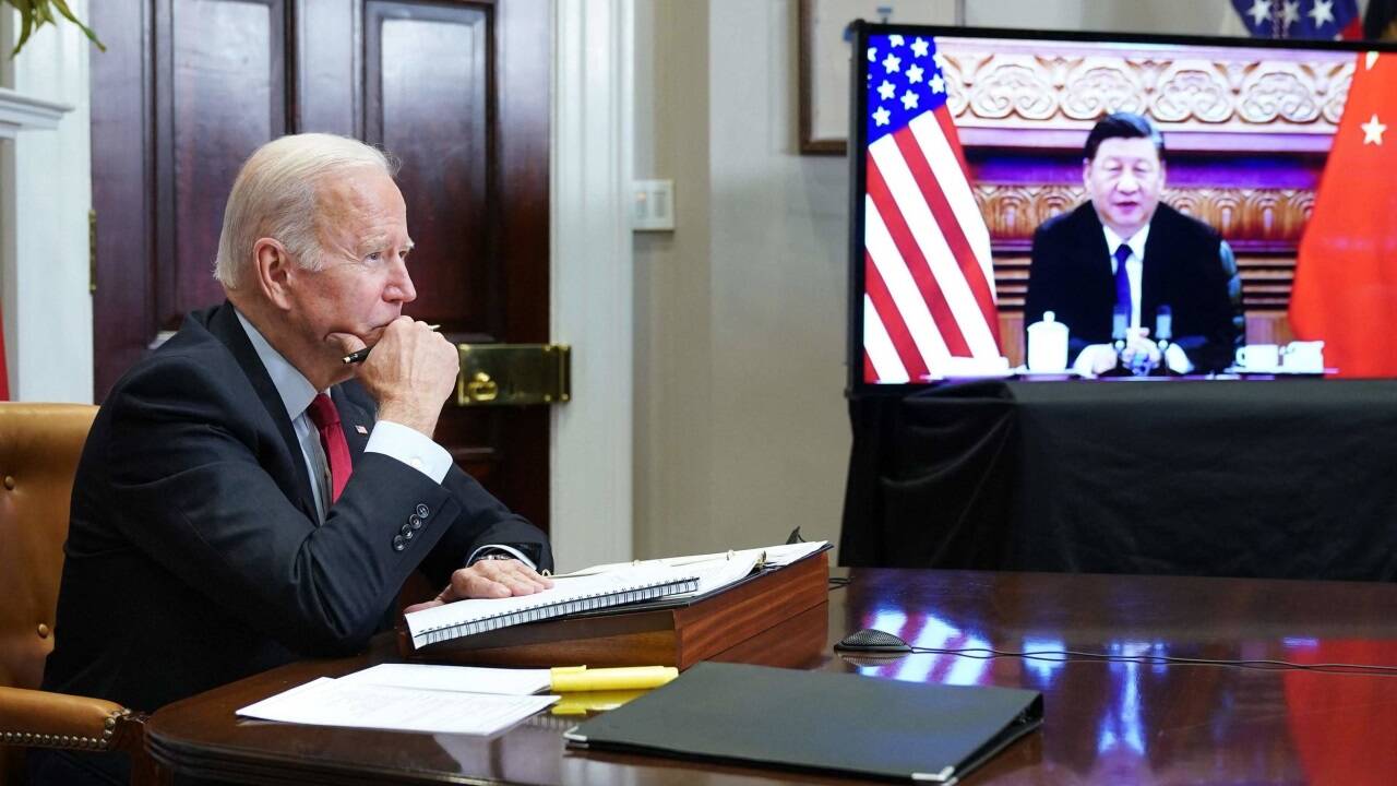 In den USA gilt die Überzeugung, dass China der größte geopolitische Rivale ist, über die Parteigrenzen hinweg. In den USA gilt die Überzeugung, dass China der größte geopolitische Rivale ist, über die Parteigrenzen hinweg.