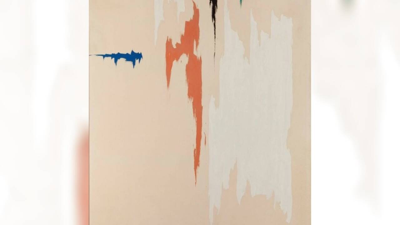 Clyfford Still: PH-66, 1955, Öl auf Leinwand 