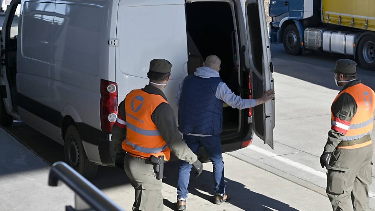Bundesheersoldaten in der Grenzregion im Einsatz 