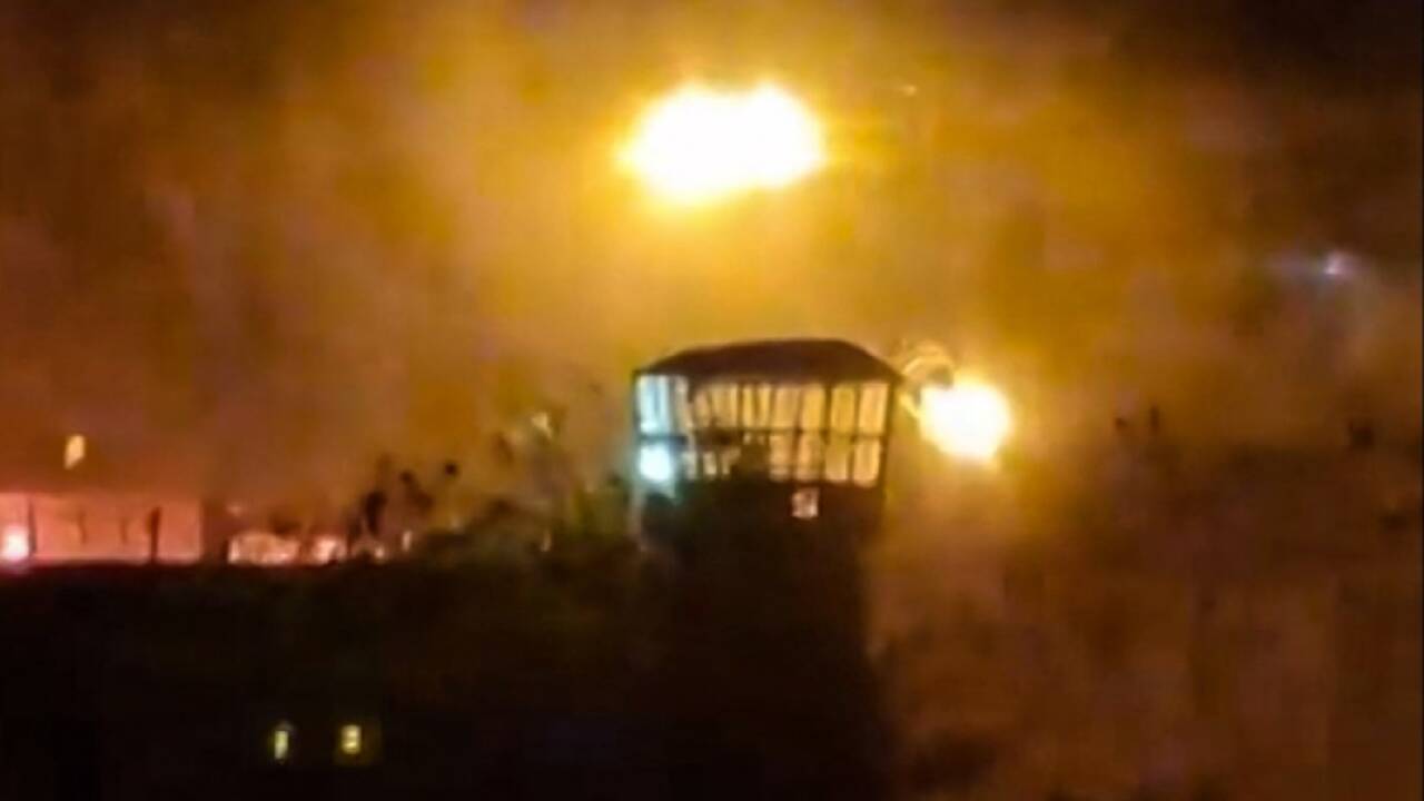 Anwohner berichteten auch von Schüssen und Explosionen 