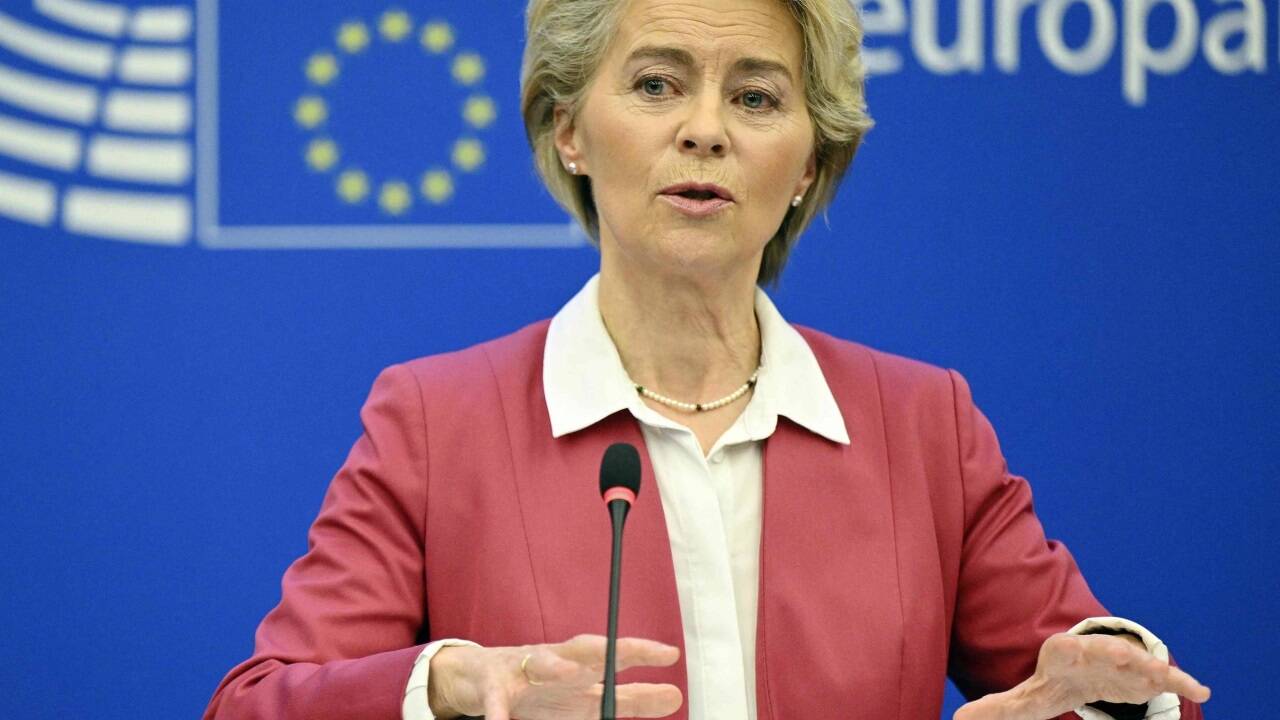 Kommissionschefin Ursula von der Leyen will den Energiemarkt beruhigen. Kommissionschefin Ursula von der Leyen will den Energiemarkt beruhigen.