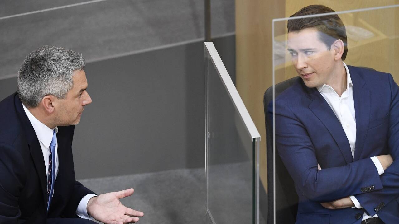 Karl Nehammer muss einen Neustart wagen. Ohne all das, wofür Sebastian Kurz steht. Karl Nehammer muss einen Neustart wagen. Ohne all das, wofür Sebastian Kurz steht.