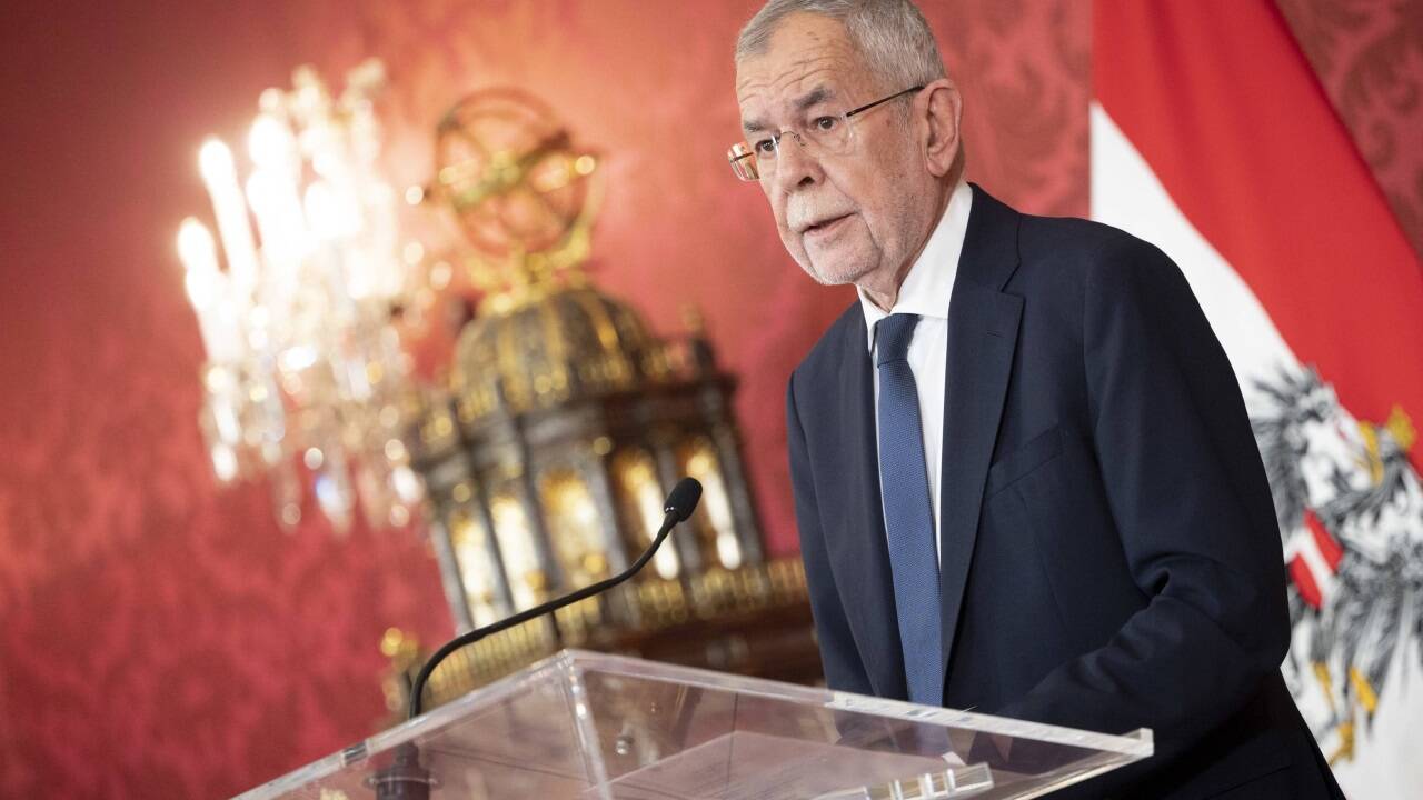 Bundespräsident Alexander Van der Bellen. 
