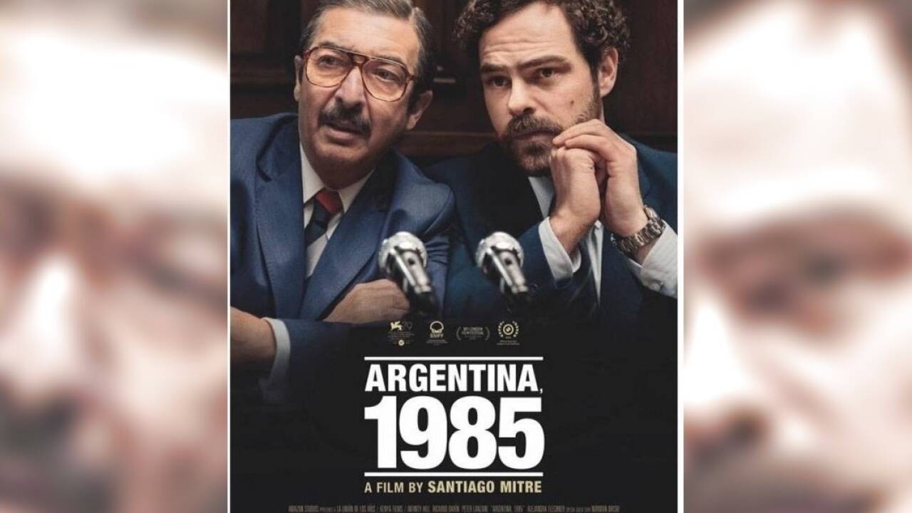 Das „Argentina 1985“-Filmplakat.  